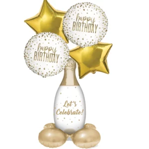 Lets Celebrate  Champagne Bottle Bouquet