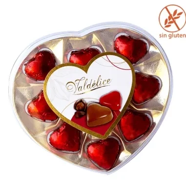 RED HEART CHOCOLATES BOX