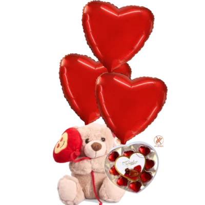 Teddy and Chocs Bouquet