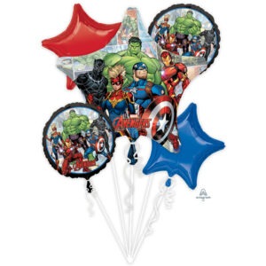 Foil Balloon Bouquet  Avengers Power Unite