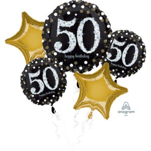 Bouquet Sparkling Birthday 50th