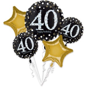 Bouquet Sparkling Birthday 40th
