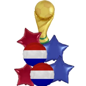 Football Trophy Holland  Balloon bouquet