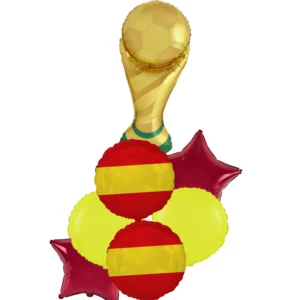 Football Trophy Spain  Balloon bouquet