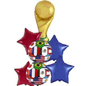 Football World cup Teams  Balloon bouquet
