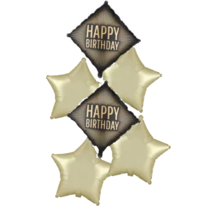 Happy Birthday Art Deco Bouquet
