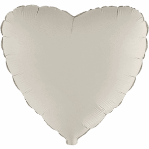 Matte Cream Latte   Heart Foil