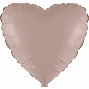 Vintage Rose  Heart Foil