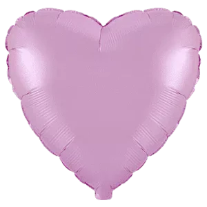 Pastel Pink  Heart Foil