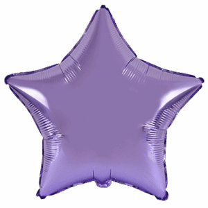 Foil balloon Lilac  Star