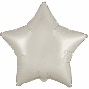 Foil balloon Satin Cream  Star