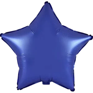 Foil balloon Cobalt Blue Star