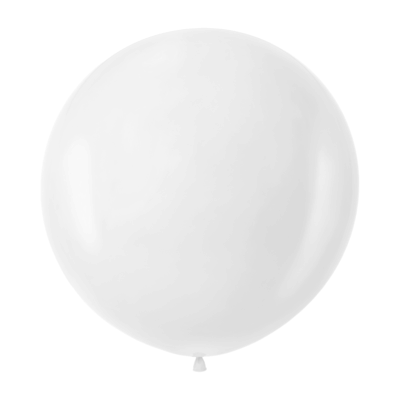 Round Balloon White 36 inches 1 pc.